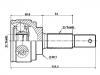 Gelenksatz, Antriebswelle CV Joint Kit:39100-1HS0A