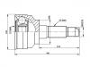 Gelenksatz, Antriebswelle CV Joint Kit:G024-25-500