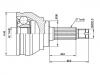 Gelenksatz, Antriebswelle CV Joint Kit:28021-AA052