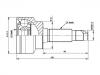 Gelenksatz, Antriebswelle CV Joint Kit:B002-25-500