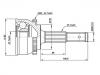 Gelenksatz, Antriebswelle CV Joint Kit:39211-50Y10