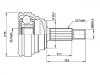 Jeu de joints, arbre de transmission CV Joint Kit:77 01 351 995