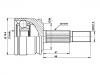 CV Joint Kit:A454 330 11 01