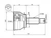 Gelenksatz, Antriebswelle CV Joint Kit:49507-38E00